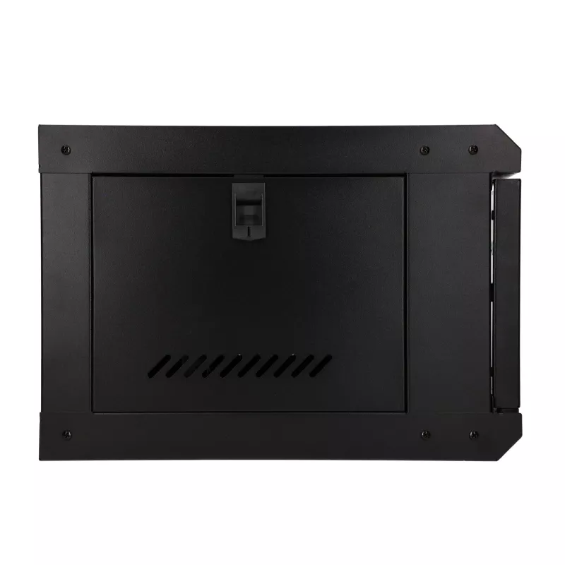 EXTRALINK LITE 4U 530X400 SEINALE KINNITATAV RACK-KAPP MUST RIIULIGA