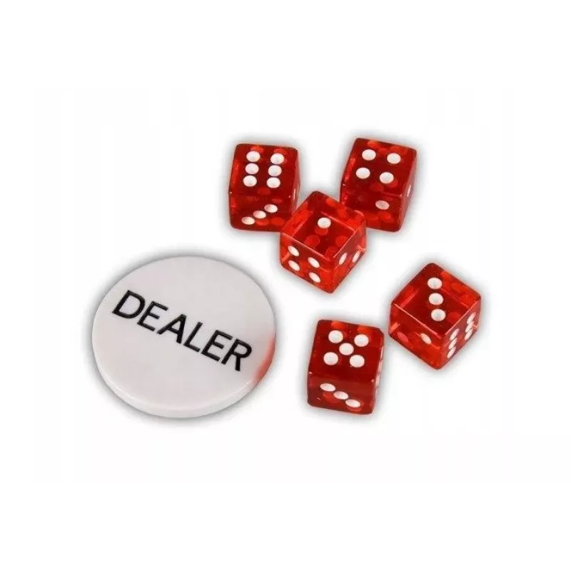 Extralink Set DO Pokera Premium 300 Chips 2 Decks and Dice case