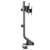 Monitorihoidik MACLEAN MC-854 kahele kuvarile 17–27 tolli VESA 75x75 / 100x100, kahe haruga lauakinnitus