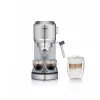 Espressomasin SEVERIN Newspresa KA 5997 — poolautomaatne, 1 L veepaak, 1350 W, kohviveski, must/harjatud teras/kroom