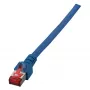 EFB-Elektronik RJ45 paigakaabel Cat.6 S/FTP LSZH sinine 0,15 m Tootja: EFB Elektronik (K5513.0,15)