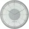 NeXtime kell 8125 Fancy Round, Ø43 cm, sein, valge/hõbedane