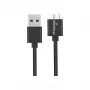 USB-A to Micro-B USB 3.0 laadimis- ja sünkroonimiskaabel MediaRange MRCS239 — 50 cm, 5 Gbps, 5 W, must