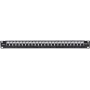 Intellinet Patch Panel, Cat6, UTP, 24 Port, 1U, Locking Function, Top Entry Punch Down, Must