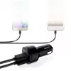 CC-T8 ülikiire auto laadija 2xUSB 3.0 6A 36W + mikro-USB kaabel 1m