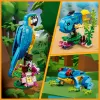 LEGO ehituskomplekt Eksootiline Papagoi 31136 — Creator vitriinmudel, 253 tükki, 220×120×110 mm