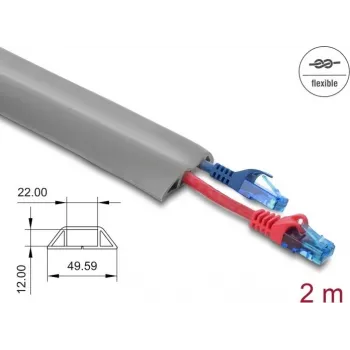 Kaablimuhv DELOCK 20767 PVC Hall 1 tk