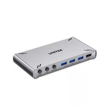 Unitek USB-C 10GBPS KVM-lüliti HDMI-ga