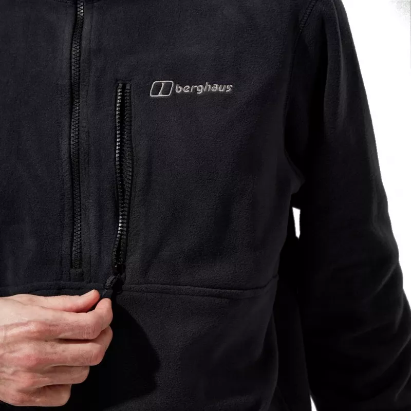 BERGHAUS Prism Half Zip Polartec® Fleece - meeste fliisist dressipluus, suurus L (must)