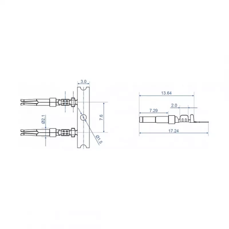 Presskontaktid D-Sub DeLOCK 66727