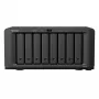 Synology DiskStation DS1825+ NAS/salvestusserver Ryzen Embedded V1500B 8 GB DDR4 0 TB Must