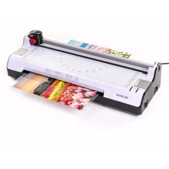 Kontori laminaator SENCOR SLA 230 A4, ühildub A4-lehtedega, kile paksusvahemik 2x75–2x125 mm