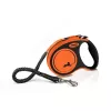 Koera jalutusrihm Flexi Xtreme 5 m, oranž/must, keskmine (kuni 35 kg)