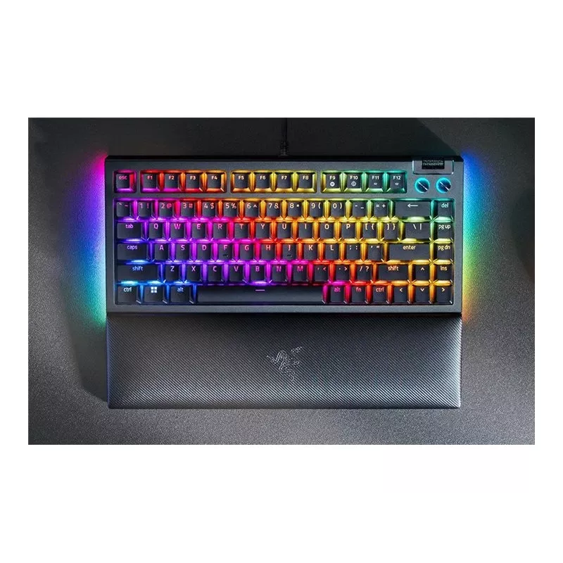 Razer RZ03-05000100-R3M1 / BlackWidow V4 75% Must klaviatuur US (RZ03-05000100-R3M1)