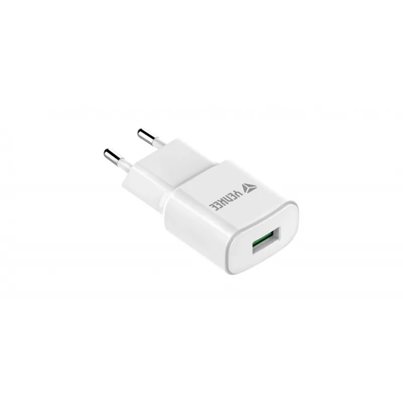 USB seinlaadija YENKEE YAC 2023WH 18W 3A Quick Charge 3.0