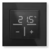 Homematic IP klaasist seinatermostaat CO₂-anduriga — mehaaniline, must, 230 V, IP20