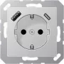 JUNG A1520-15CAAL - Tüüp F - 5 - 35 °C - Plastik - IP20 - 16 A - 50/60 Hz