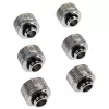 RAIJINTEK PELIAS SILVER D141806 — komplekt 6 hõbedast jahutusventilaatori laba/tarvikut