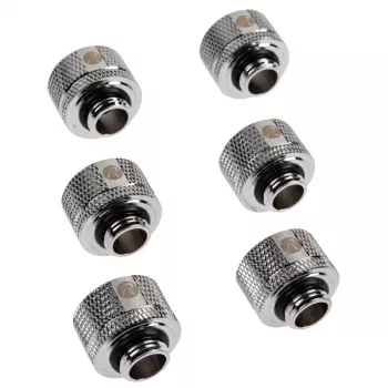 RAIJINTEK PELIAS SILVER D141806 — komplekt 6 hõbedast jahutusventilaatori laba/tarvikut