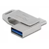 USB-mälupulk DeLOCK 128GB USB-C Type-A pöördmehhanismiga mudel