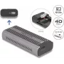 SSD-korpus DeLOCK 42029 USB USB-C 40 Gbps M.2 NVMe PCIe jaoks