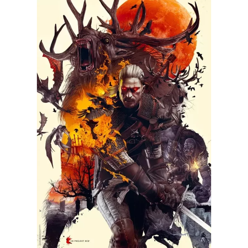 Good Loot Gaming Puzzle: The Witcher Monsters, 1000 tk