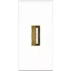 Kindermann Konnect flex 45 click - Modulaarne Faceplate-Snap-In - USB 2.0 Type A - Valge, RAL 9010