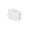Dicota toiteplokk - kompaktne, GaN - 65 W - 5 A - PD 3.0 - 3 väljundporti (2 x USB-C, USB)