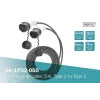 Digitus EV laadimiskaabel 5 m tüüp 2 tüüp 2 32 A 240 V