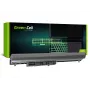 Green Cell - sülearvuti aku (samaväärne: HP LA04) - Liitiumioon - 4 elementi - 2200 mAh - Must - HP Pavilion Laptop 15, Pavilion TouchSmart 15 (HP92) jaoks