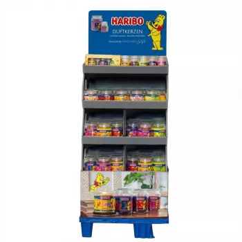 Display Candle Haribo Mix A2372 — dekoratiivne küünlaekraan peokujunduseks