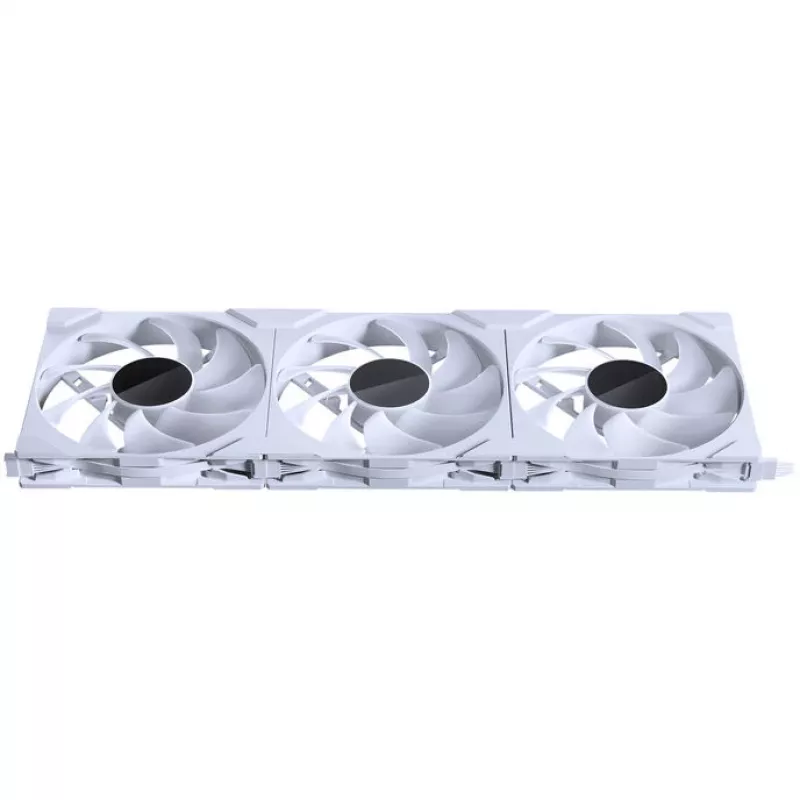PHANTEKS M25 Gen2 140mm PWM D-RGB arvutikorpuse ventilaatorid, 3 tk, valge