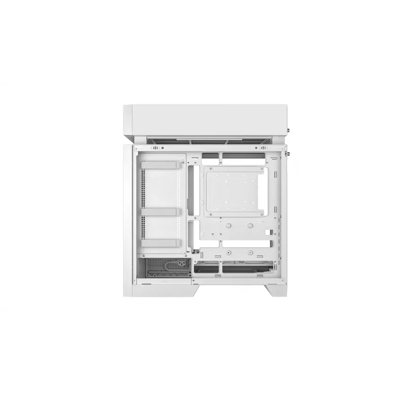 Arvutikorpus DeepCool CL660 WH valge — ATX/Micro-ATX/Mini-ITX, karastatud klaas, toetab ATX/PS2/SFX/SFX‑L toiteplokke