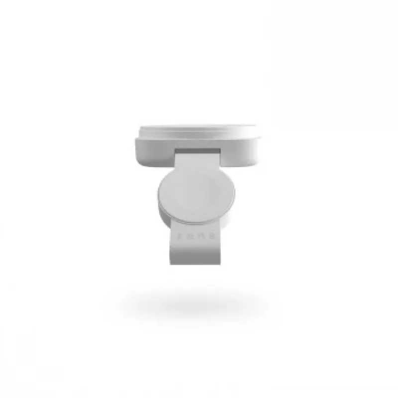 ZENS 2-IN-1 MAGSAFE + WATCH TRAVEL CHARGER Valge