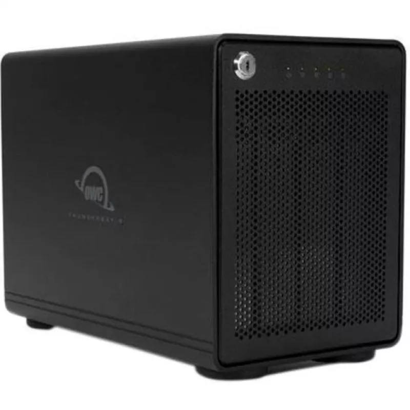 ThunderBay 4 (schwarz, 4-Bay Thunderbolt 3 External Drive Enclosure)