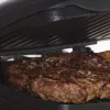 Elektri grill Petra PT4366MBLKVDE must, mittenakkuva pinnaga ja reguleeritava temperatuuriga