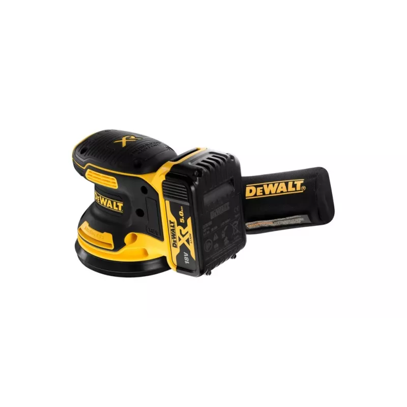 Ketassander DeWalt DCW210N harjadeta 18 V, 125 mm ketas, 8 000–12 000 OPM, 930 g
