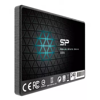 SSD draiv Silicon Power õhuke S55 240GB 2.5tolline SATA III TLC