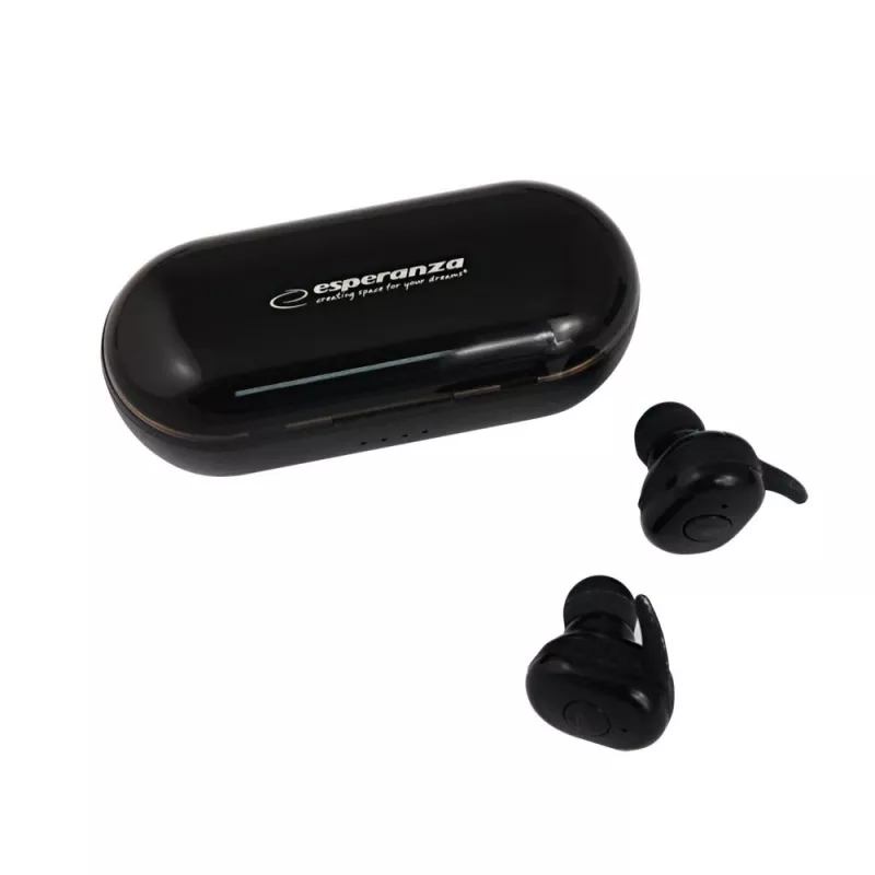 Esperanza TWS CARDERA kõrvaklapid juhtmevabad kõrvasisesed kõned/muusika Bluetooth must