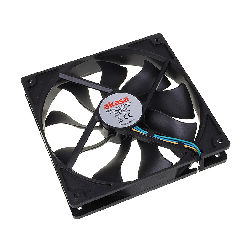 AKASA AK-FN062 140mm must korpuse ventilaator