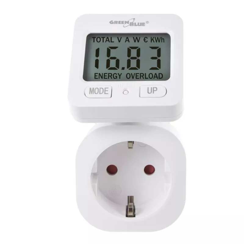 Wattmeeter energiamõõtur GB615E GreenBlue