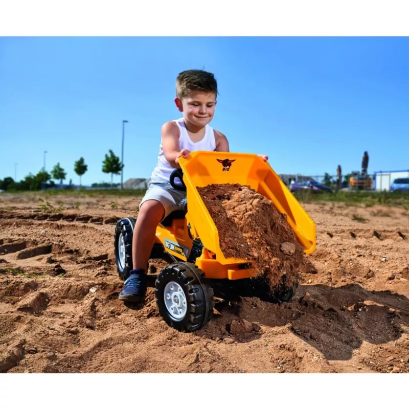 Kallurauto mänguasi Simba-Dickie BIG Jim-Dumper, plastist, vanusele 3–5, must ja kollane