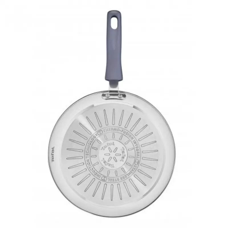 Krepi pann Tefal Daily Cook G7313855, 25 cm, mittenakkuva, roostevabast terasest põhi, bakeliidist käepide, Thermo-Signal