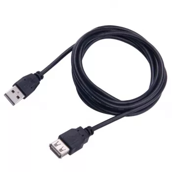 USB A-pistik - USB A-pesa pikenduskaabel 5m SBOX USB-1025