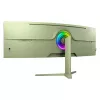Kõver arvutimonitor Arozzi Nova 49 tolli (124,5 cm) Dual QHD 5120×1440 LED VA, 4 ms, Roheline