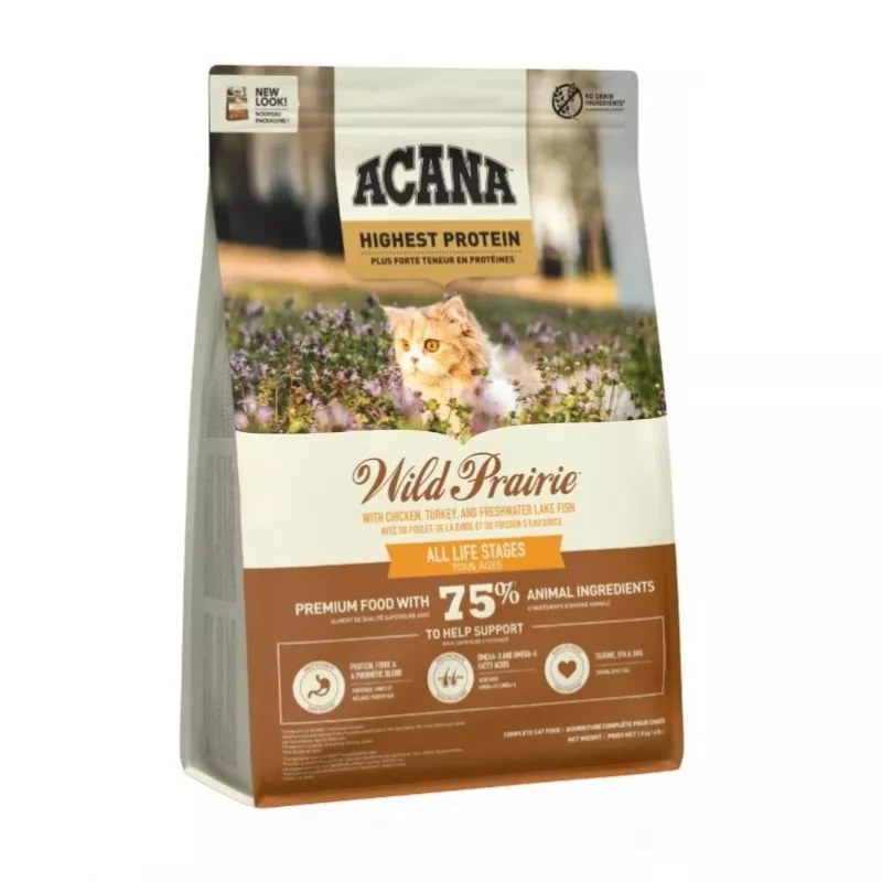 ACANA Wild Prairie Cat - kuiv kassitoit - 1,8kg
