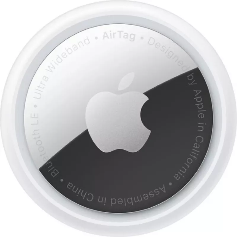 Apple AirTag Anti-tab Bluetooth-märgis Must Hõbedane Valge iPhone/iPad/iPod