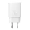 Seinalaadija Baseus Compact 1x USB-A + 1x USB-C 3A, kompaktne reisilaadija