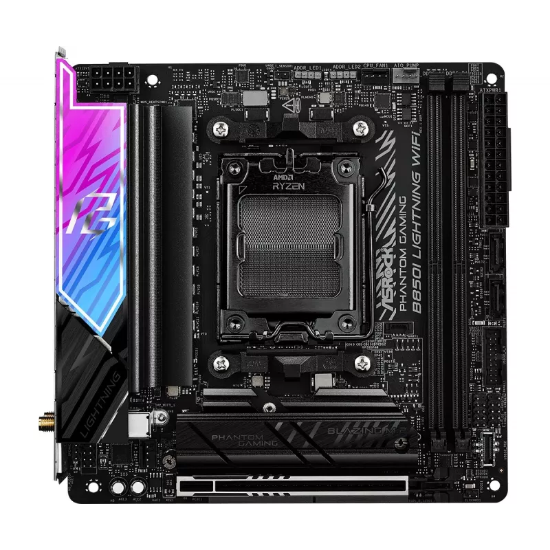 ASRock B850I Lightning WiFi AM5 Mini-ITX emaplaat