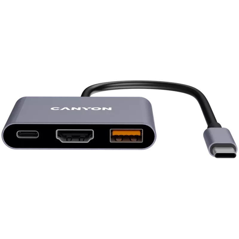 Canyon DS-4 USB USB-C jaotur 10000 Mbit/s HDMI USB 3.2 Gen 2